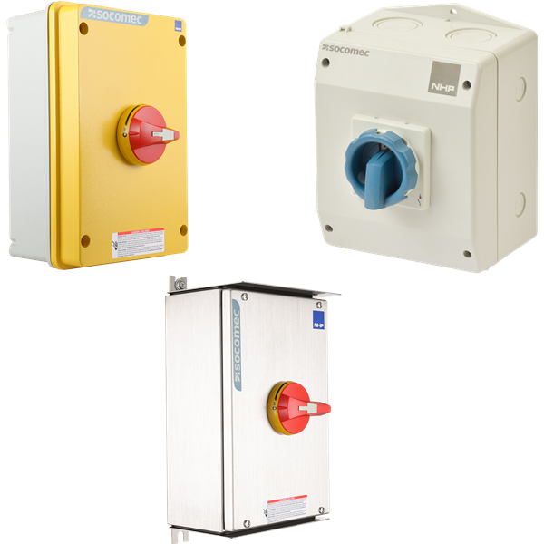 Socomec ISO Enclosed Isolators