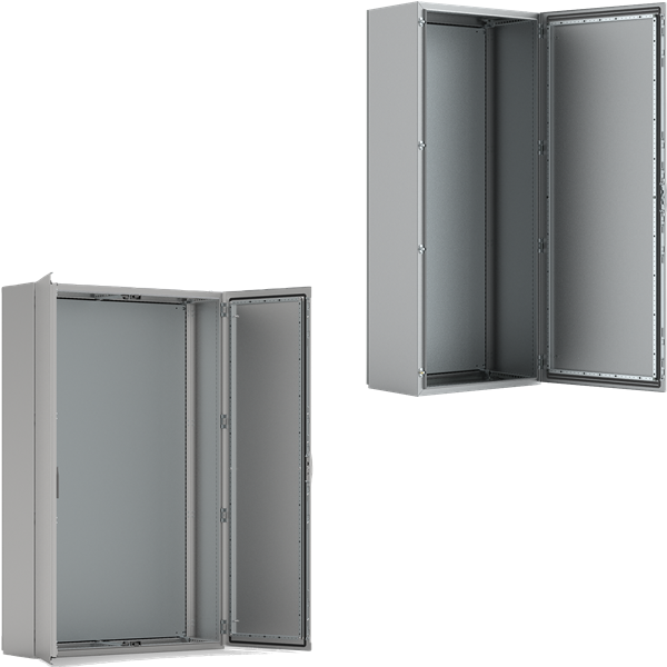 nVent HOFFMAN EKSS and EKDS Stainless Steel Compact Floor Standing Enclosures