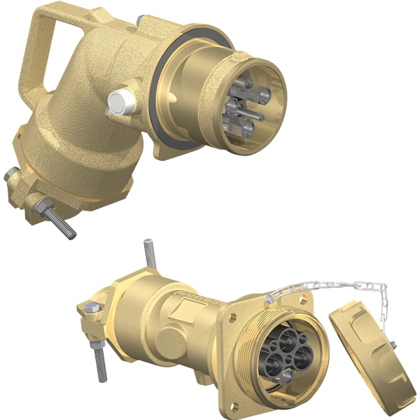 Proconect 3PX and 3PV High Current Plugs and Sockets